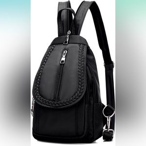 NOVOSACO Women Convertible Small Nylon Backpack Purse Sling Shoulder Bag